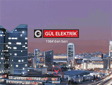 Tablet Screenshot of gul-elektrik.com